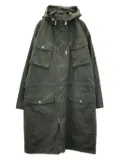 Hermès Pre-Owned 2000s Burzo hooded coat - Green