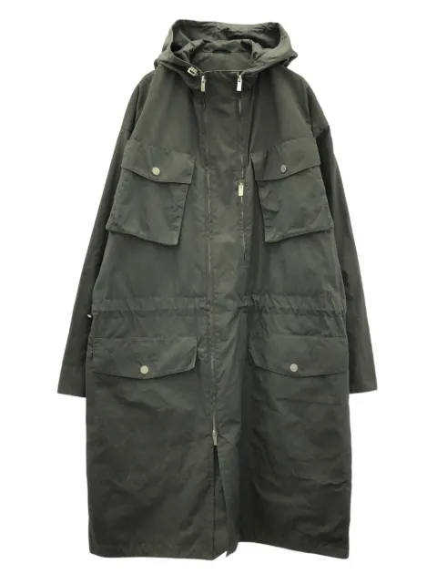 Hermès Pre-Owned 2000s Burzo hooded coat