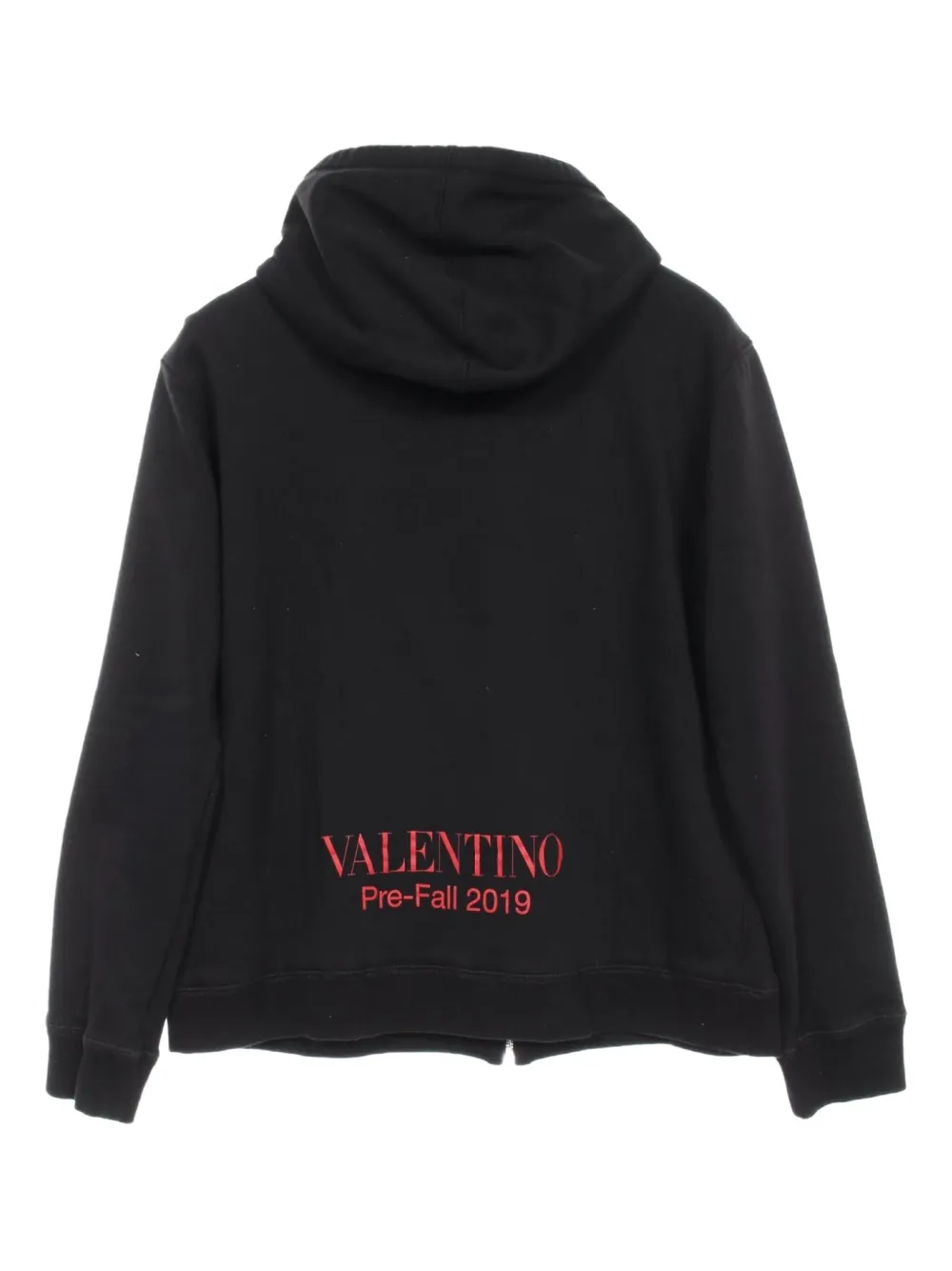 Valentino Pre-Owned 2010s logo-print zip-up hoodie | Image 2