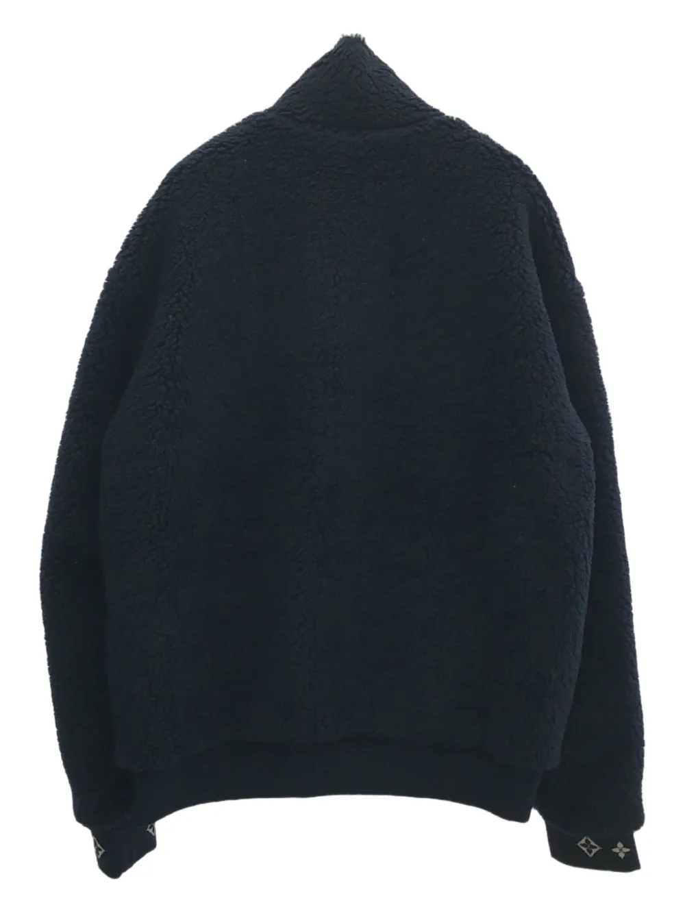 Louis Vuitton Pre-Owned 2010s モノグラム フリースジャケット - ブルー Louis Vuitton Pre-Owned 2010s モノグラム フリースジャケット - ブルー