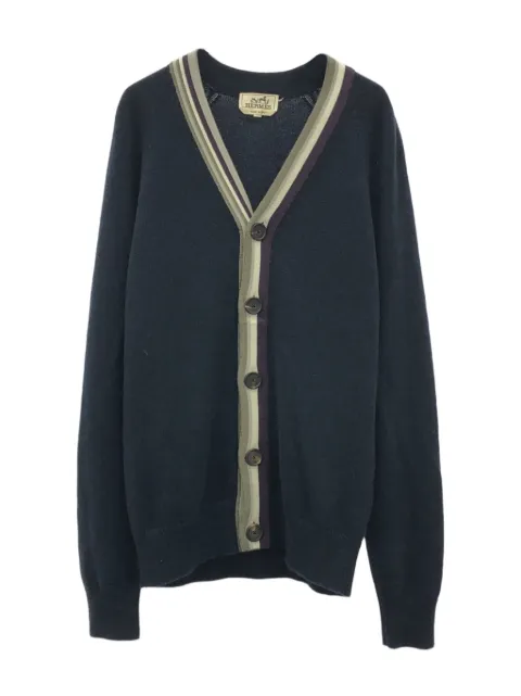 Hermès Pre-Owned cardigan à bords rayés (2010)