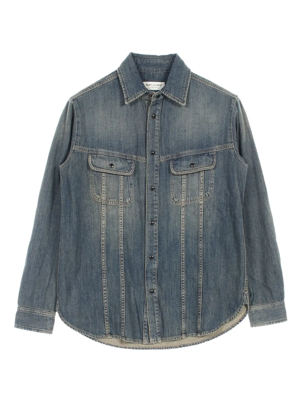 2010s denim shirt
