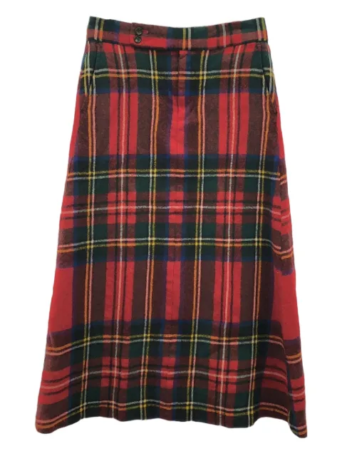 Comme Des Garçons Pre-Owned 2000s チェック スカート