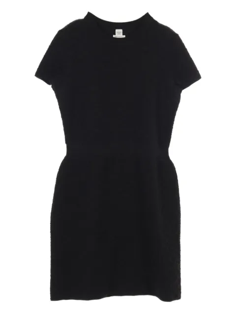 Hermès Pre-Owned 2010s patterned cashmere dress