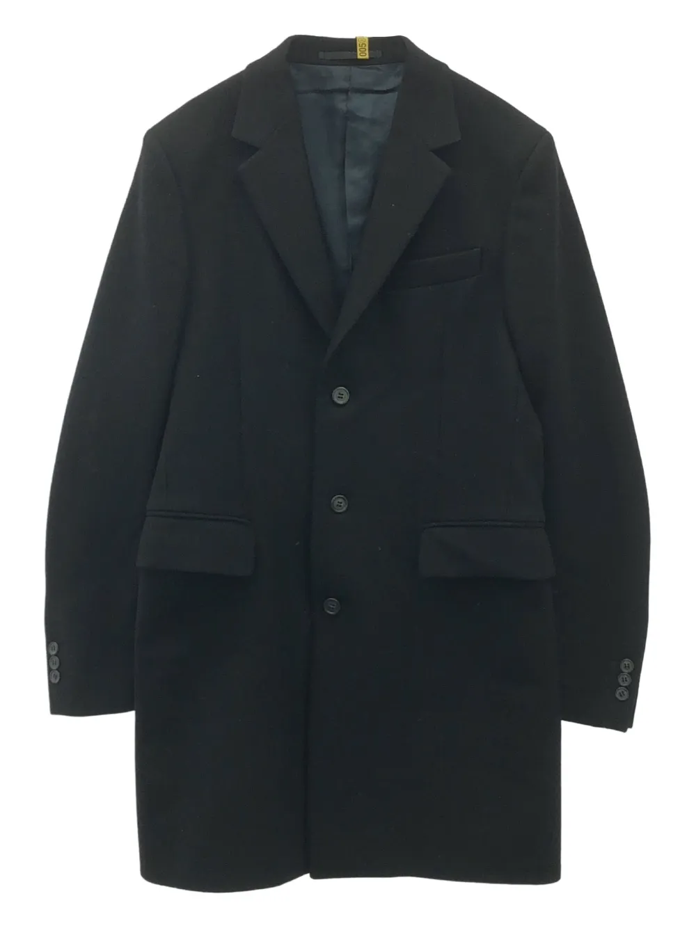 Prada Pre-Owned 2010 wool coat | Black | Image 1