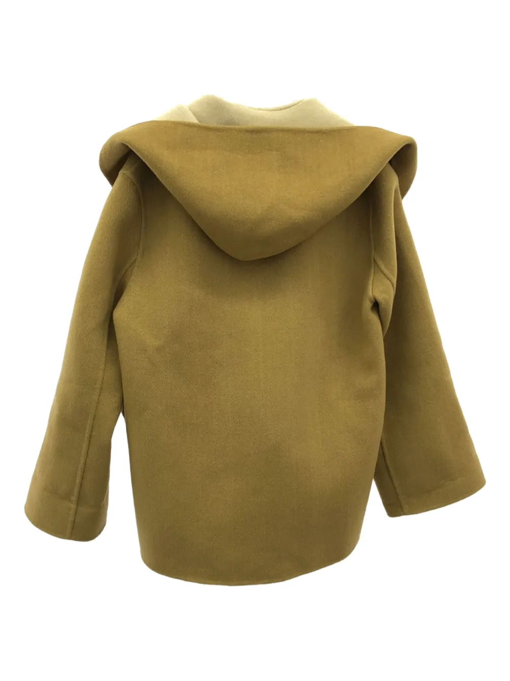 Hermès Pre-Owned 2010 poncho met visgraatpatroon - Beige