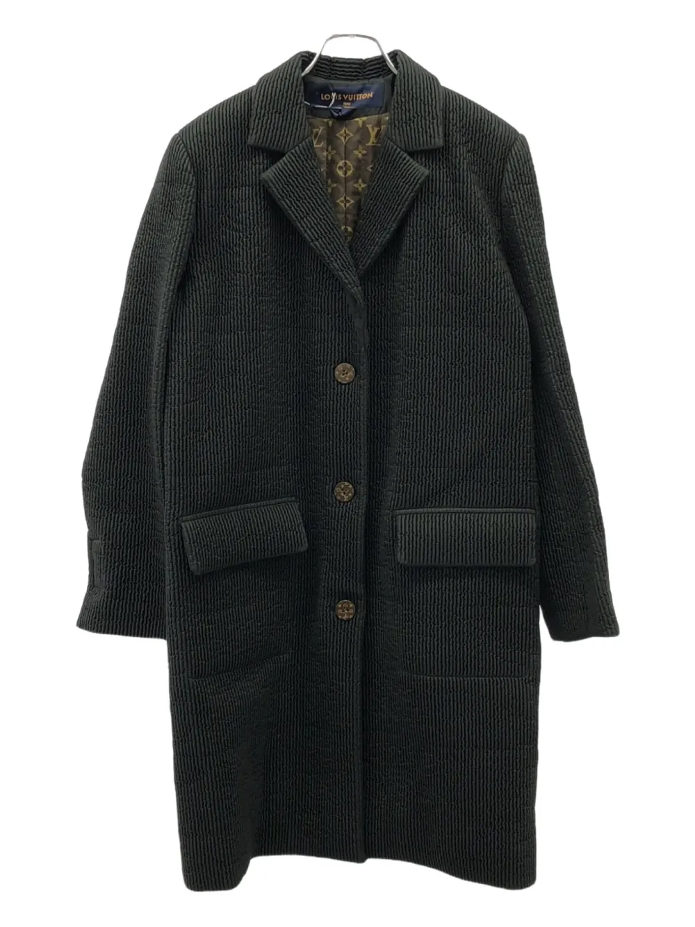 Louis Vuitton Pre-Owned Cappotto trapuntato anni '20 - Nero