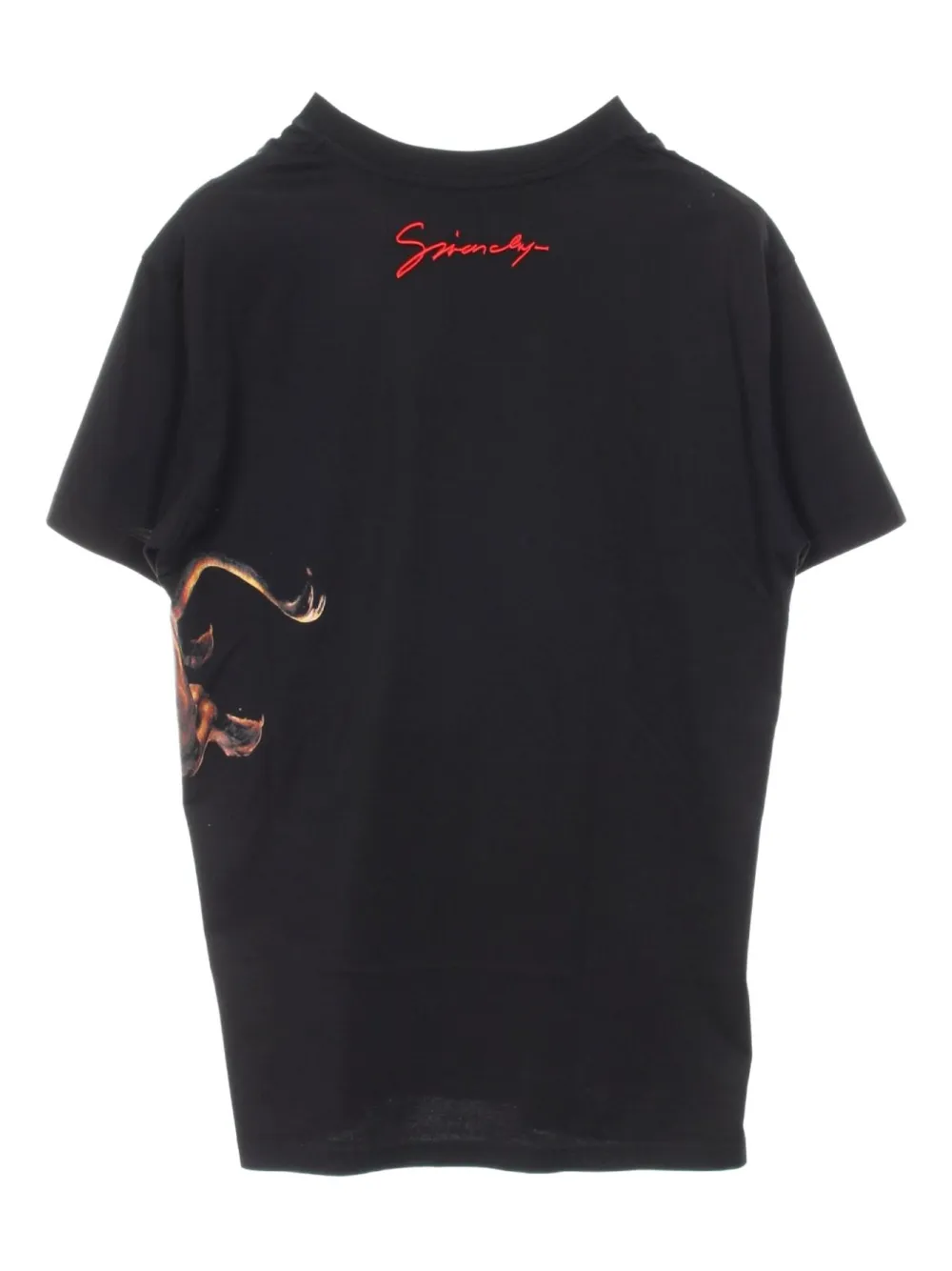 2000s lion-print T-shirt