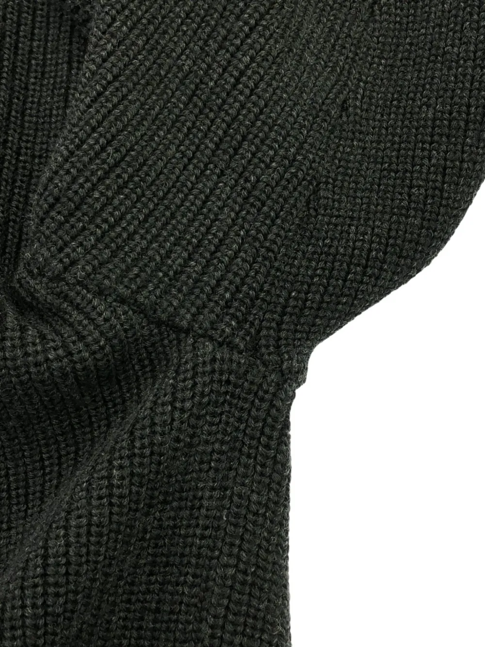 Pre-owned Louis Vuitton 2010s Wool Half-zip Sweater In Black