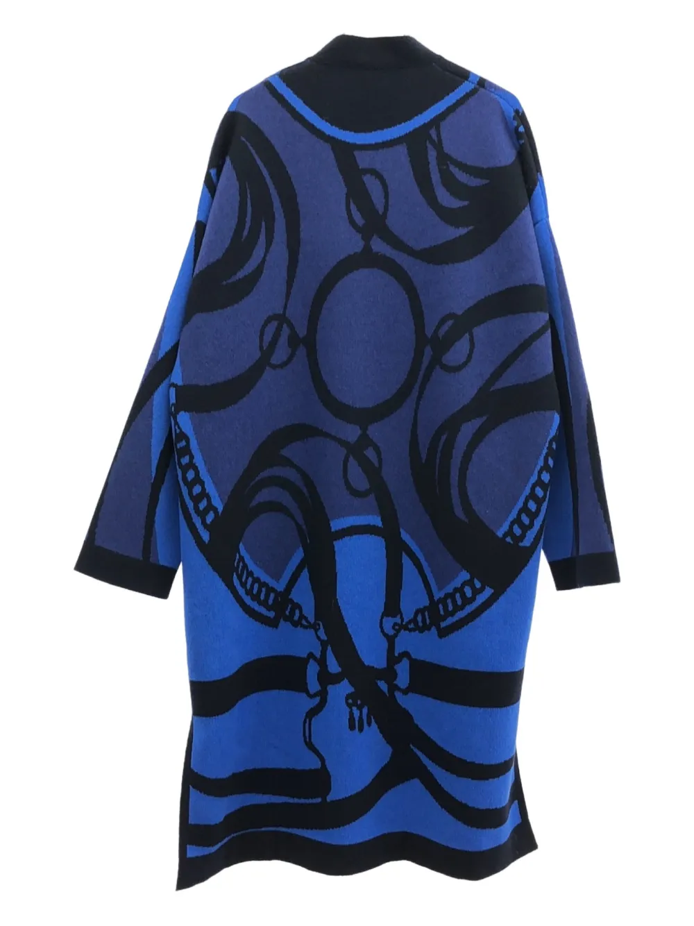 Pre-owned Hermes 2010 Cashmere Cardigan In Blue