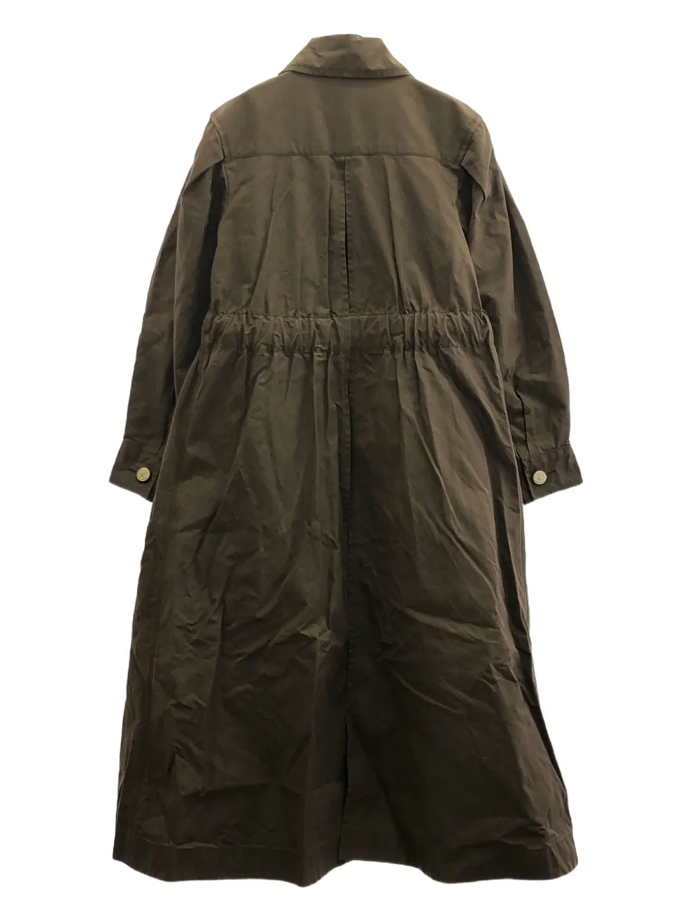 CHANEL Pre-Owned 1986-1988 cotton belted coat | Image 2
