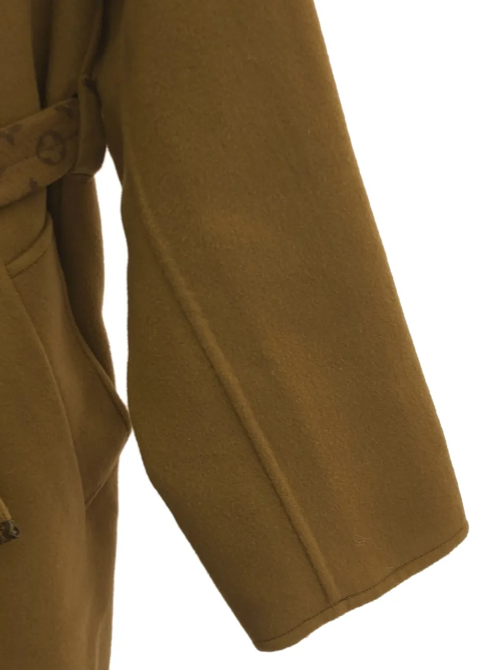 Pre-owned Louis Vuitton 2010s Monogram-lining Coat In Brown