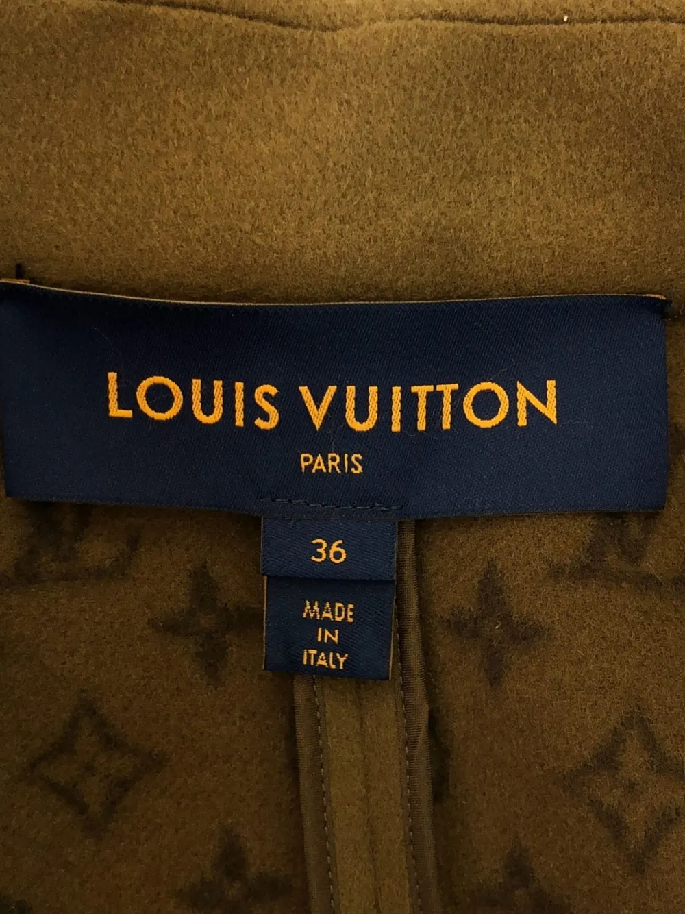 Pre-owned Louis Vuitton 2010s Monogram-lining Coat In Brown