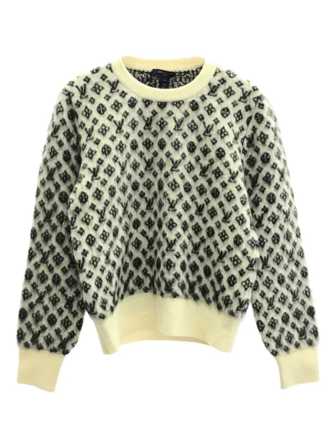 Louis Vuitton Pre-Owned 2010s monogram wool sweater