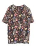 Louis Vuitton Pre-Owned 2010s Chapman Brothers patterned t-shirt - Black