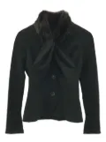 Christian Dior Pre-Owned 2000s wool jacket - Black