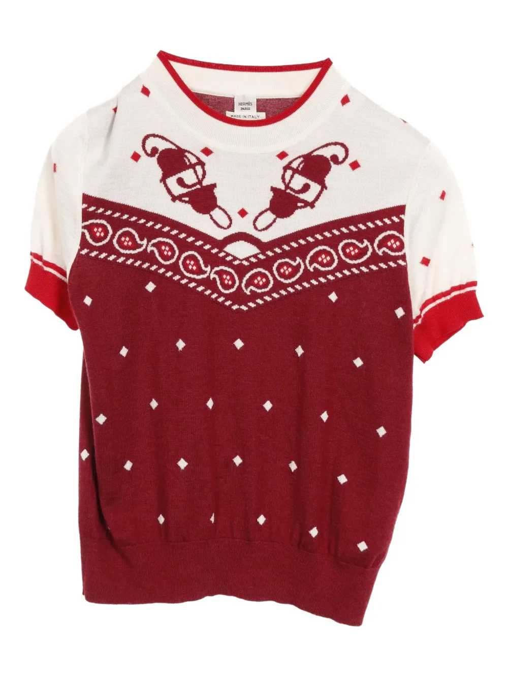 Hermès Pre-Owned 2010 cashmere jumper | Red | Image 1