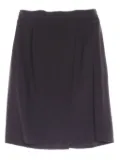 Hermès Pre-Owned 2010s wrap silk skirt - Blue