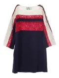 Gucci Pre-Owned 2010s Interlocking G lace dress - Blue