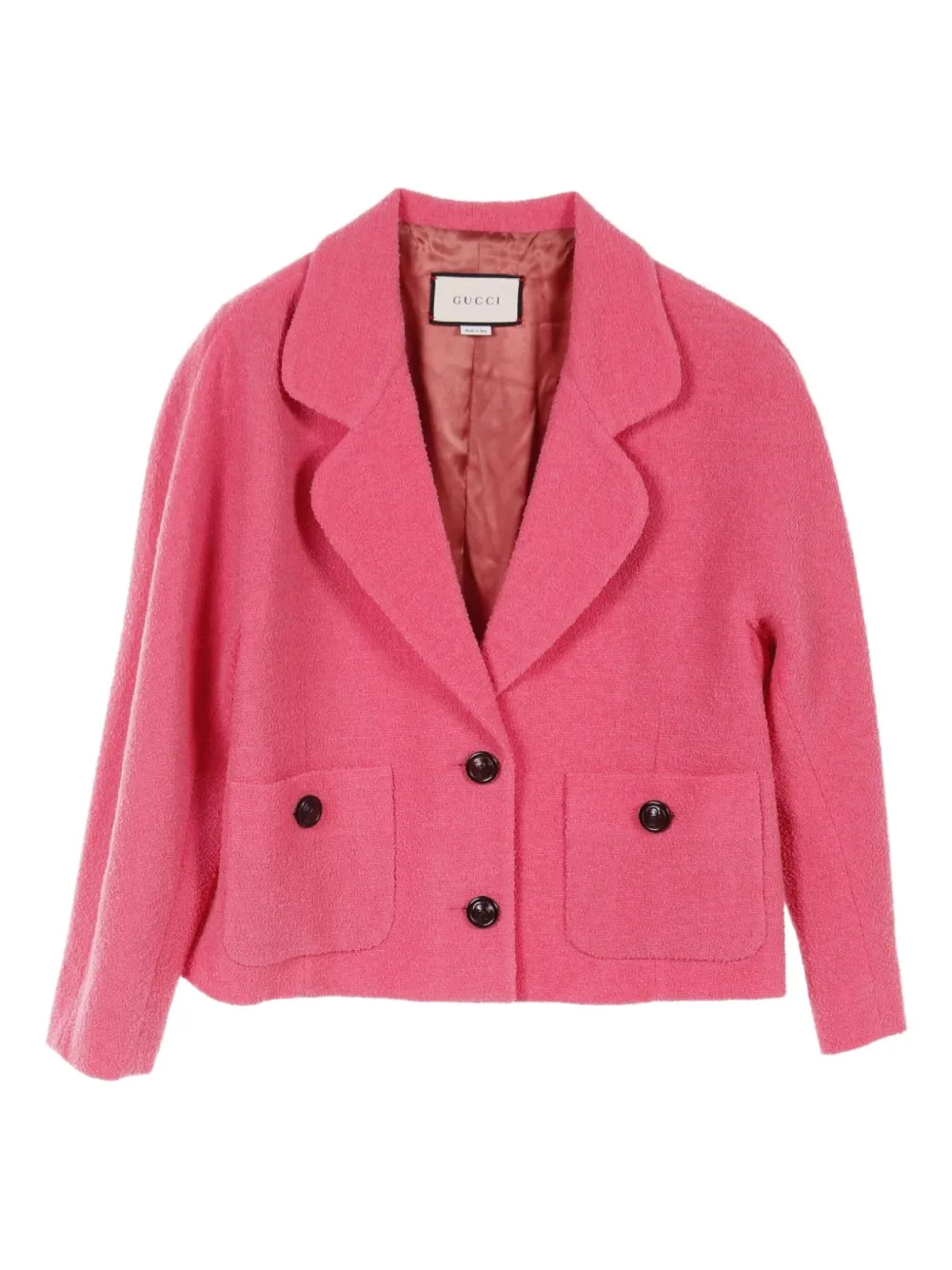 2010s tweed pocket jacket