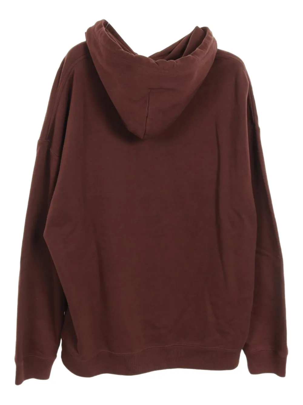 Loewe Pre-Owned 2010s leather-pocket cotton hoodie | Image 2