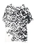 Louis Vuitton Pre-Owned 2010 abstract-print T-shirt - White