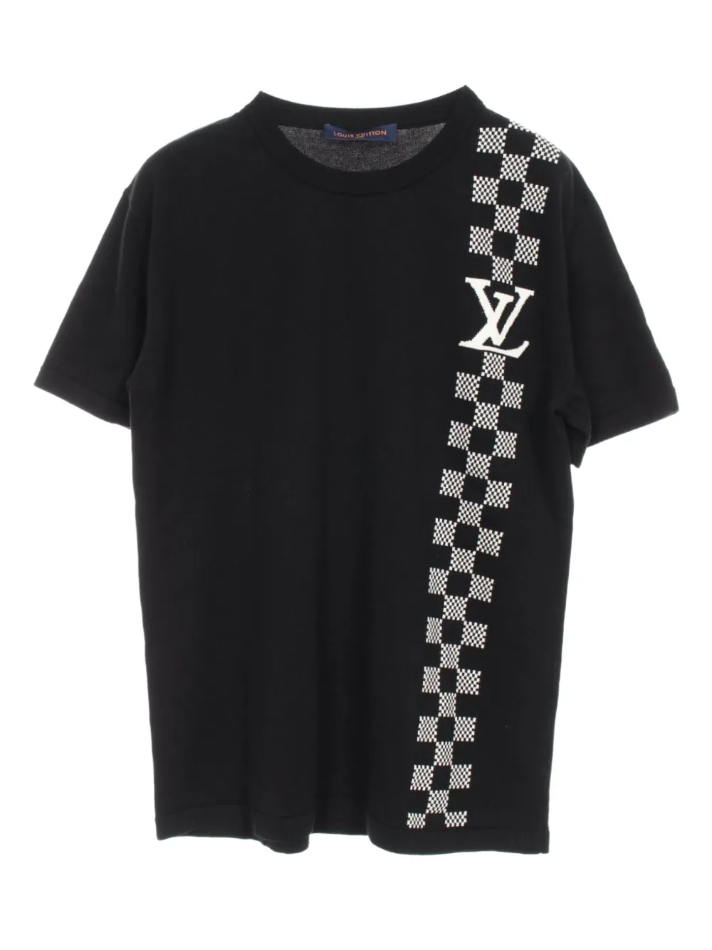 2010s Damier Stripe jacquard T-shirt