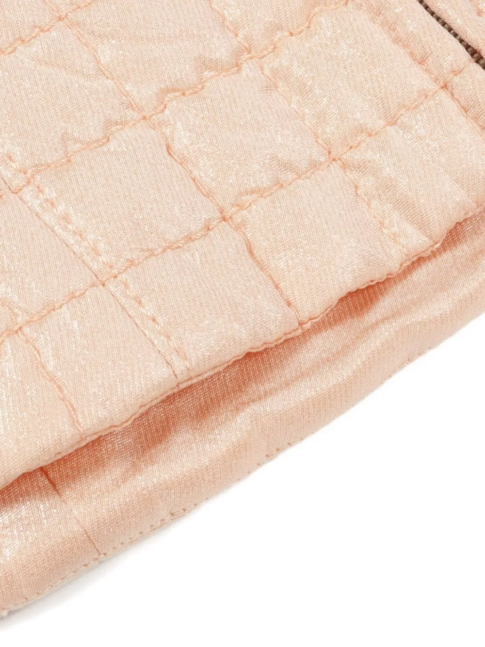 Pre-owned Chanel 1986-1988 Chocolate Bar Bustier Top In Pink