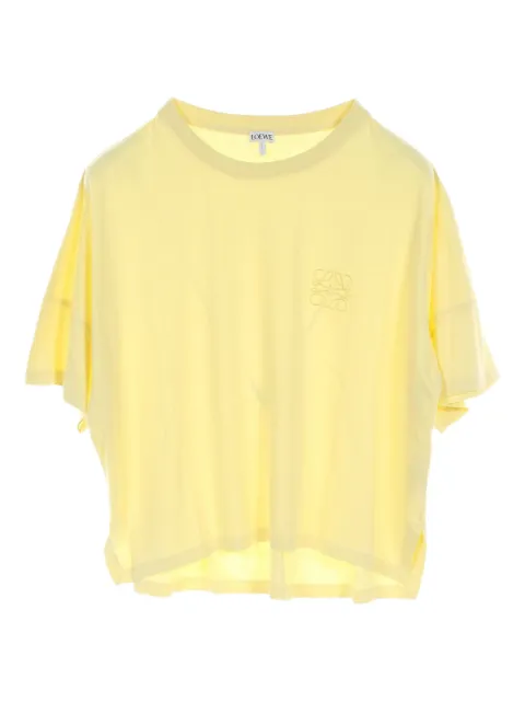 Loewe Pre-Owned 2010 Anagram-embroidered T-shirt