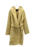 Louis Vuitton Pre-Owned 2010s belted hooded coat - Yellow