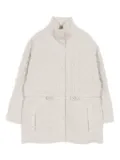 Hermès Pre-Owned 2010s diamond-quilted coat - White