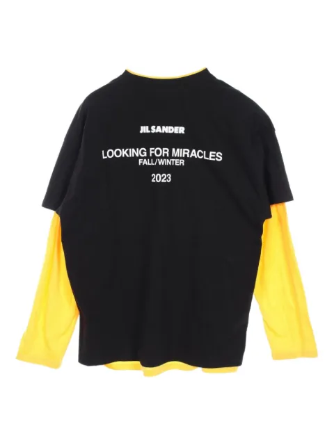 Jil Sander Pre-Owned 2010 layered T-shirt
