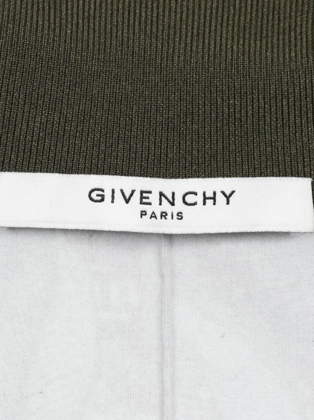 Pre-owned Givenchy 2010s Graphic-print Zipped Jacket In Green