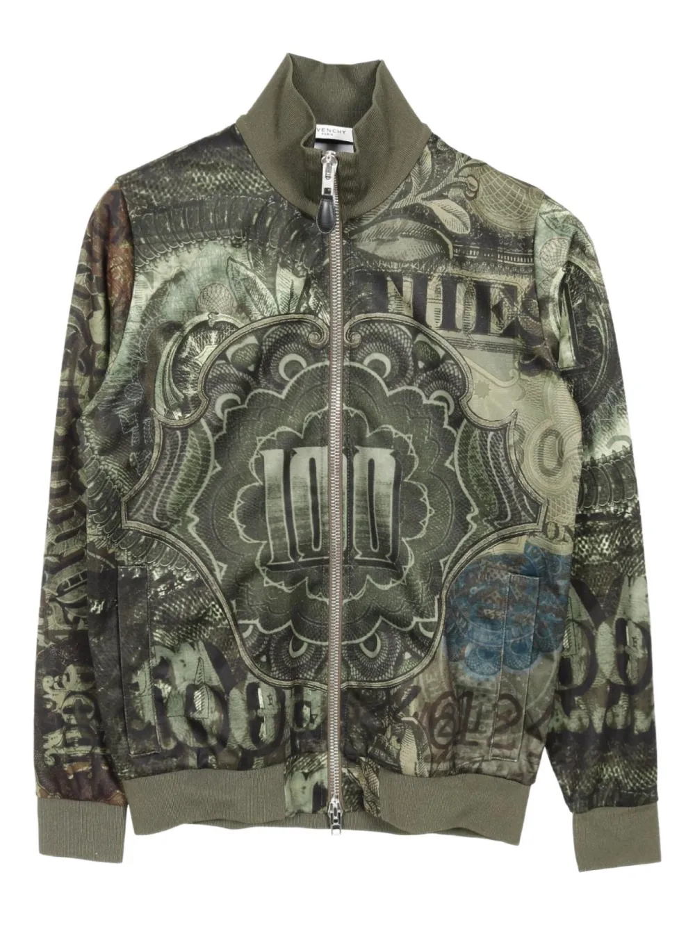 Givenchy Pre-Owned 2010s graphic-print zipped jacket | Image 2