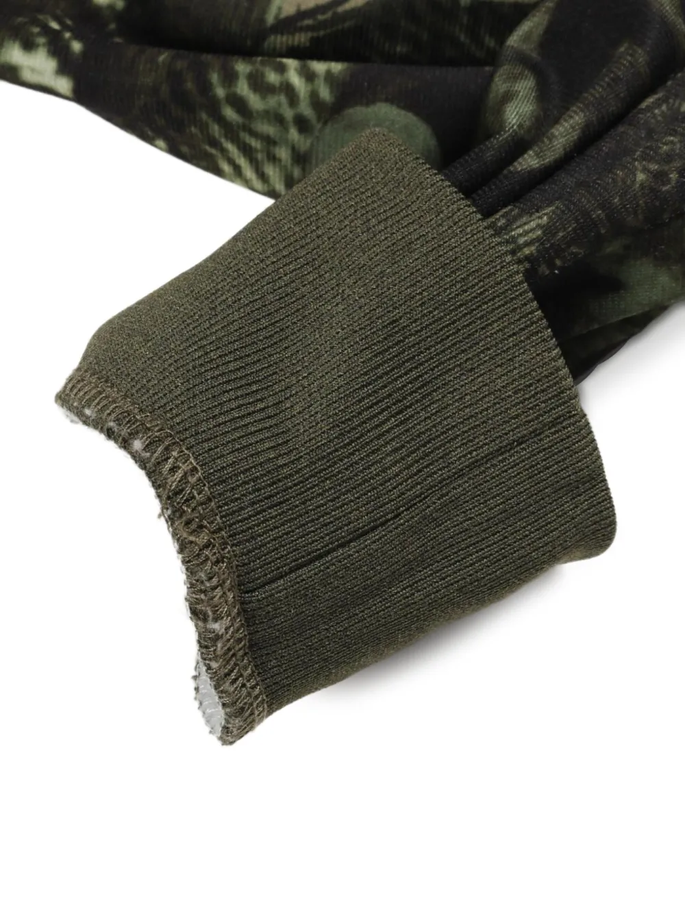 Pre-owned Givenchy 2010s Graphic-print Zipped Jacket In Green