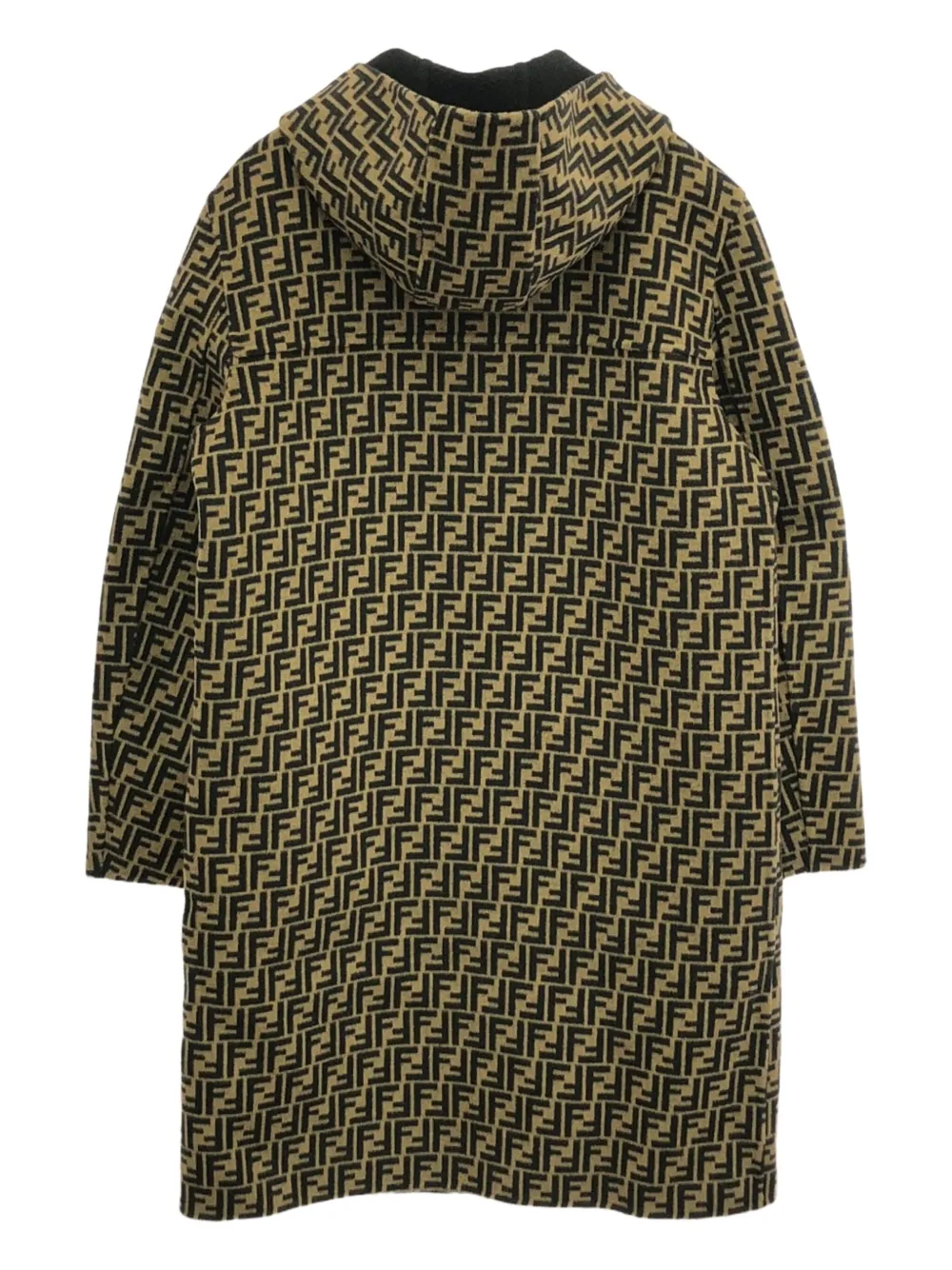 Fendi Pre-Owned 2010s FF-pattern wool coat | Image 2