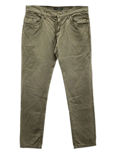 Dolce & Gabbana Pre-Owned 2010s cotton trousers