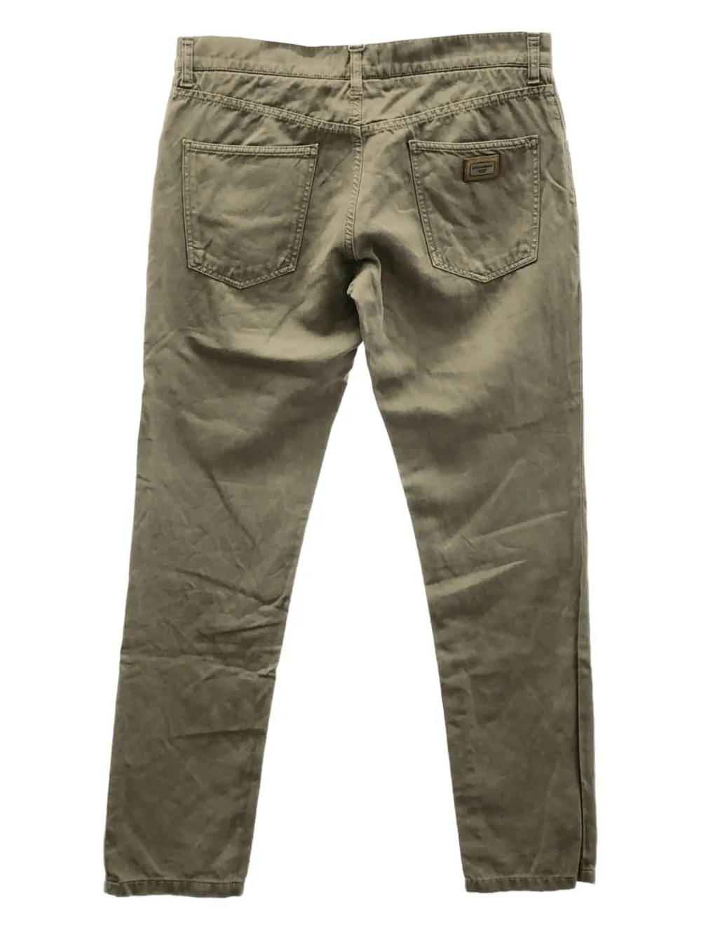 Dolce & Gabbana Pre-Owned 2010s cotton trousers | Image 2