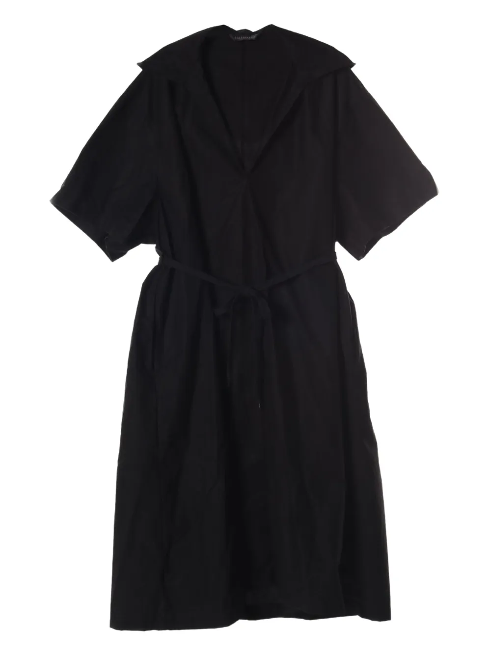 2010s hooded belted dress