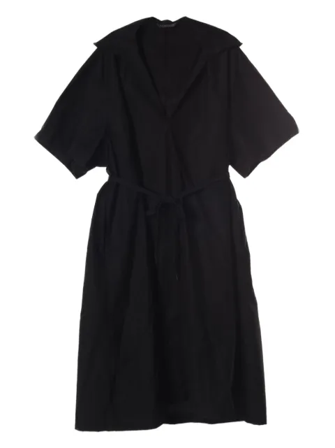 Balenciaga Pre-Owned 2010s hooded belted dress