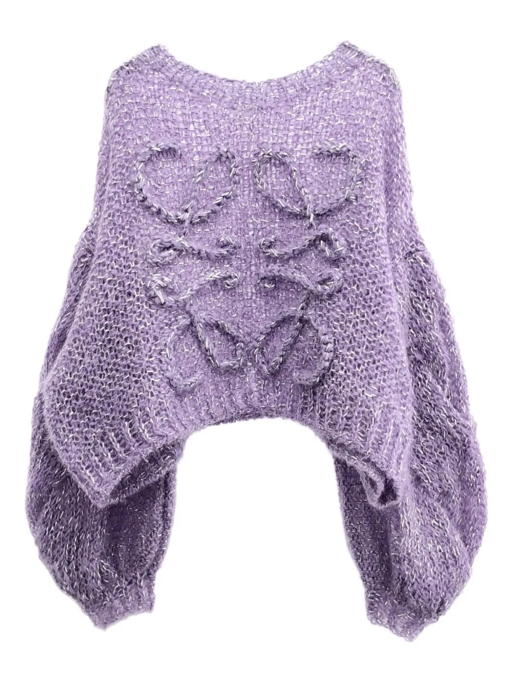 2010 Anagram-embroidered jumper