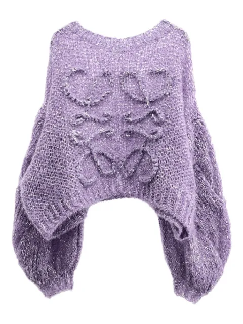 Loewe Pre-Owned 2010 Anagram-embroidered jumper