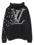 Louis Vuitton Pre-Owned 2010 logo-embellished hoodie - Black