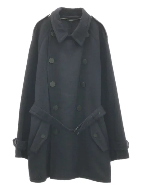Hermès Pre-Owned 2010s cashmere double-breasted coat