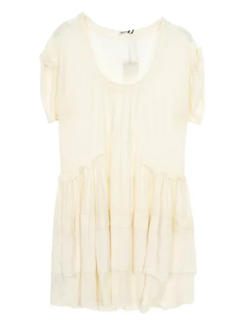 Miu Miu Pre-Owned 2010s tiered frill dress