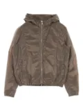 Christian Dior Pre-Owned x Kenny Scharf 2000s zip-up hooded jacket - Brown