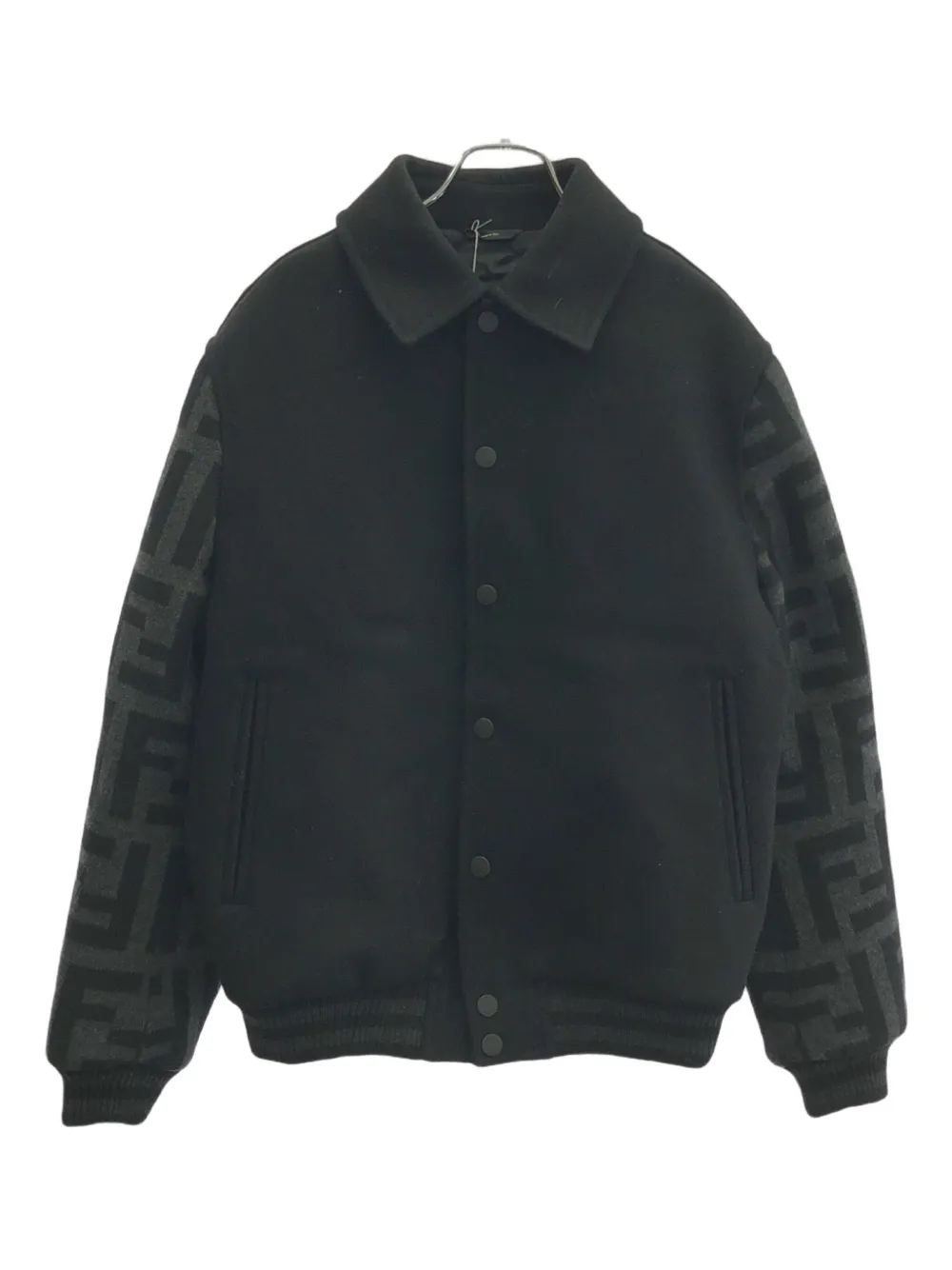 2010s Zucca-pattern wool-blend jacket