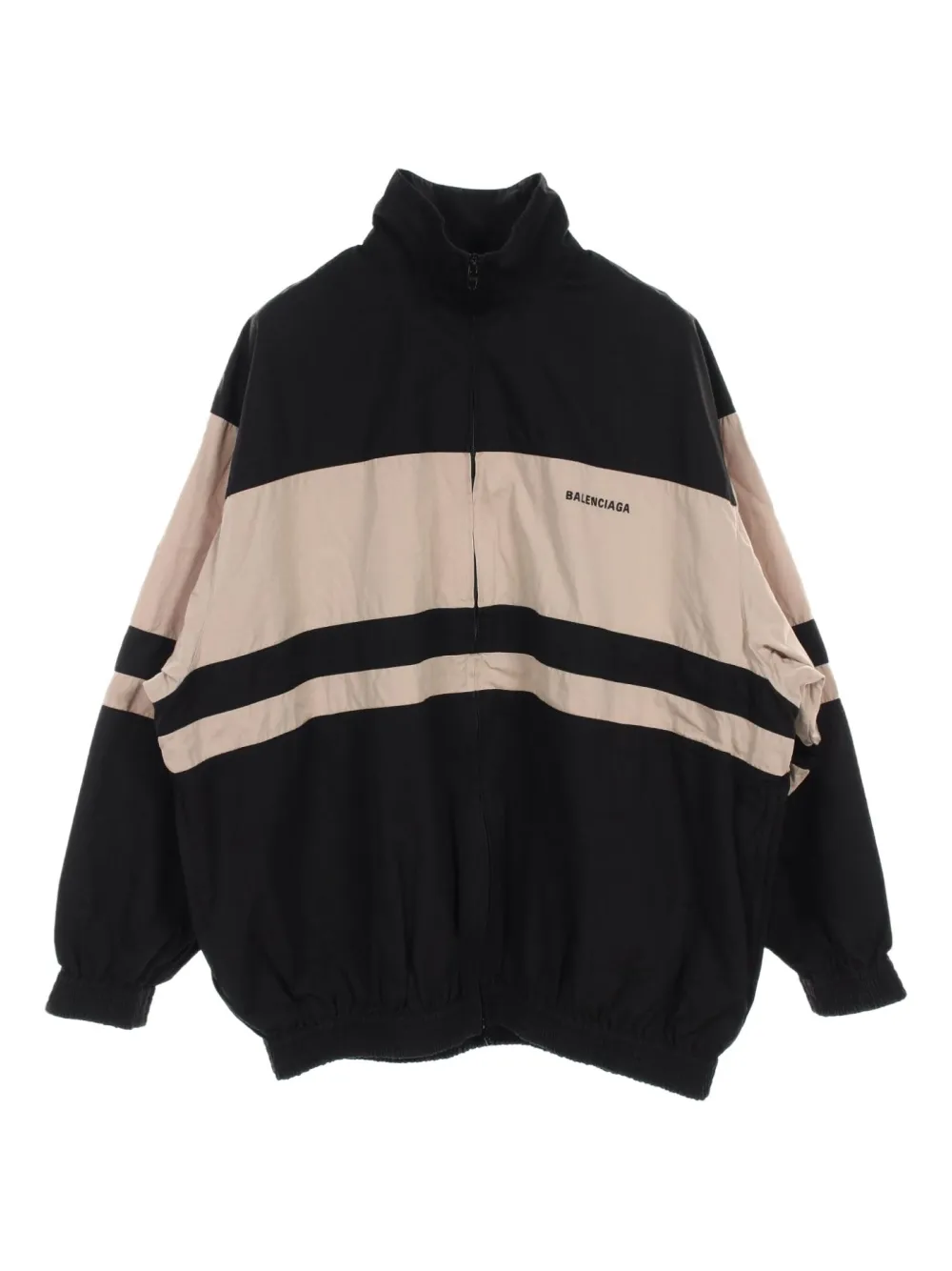 Balenciaga Pre-Owned 2010s striped zipped jacket | Black | Image 1