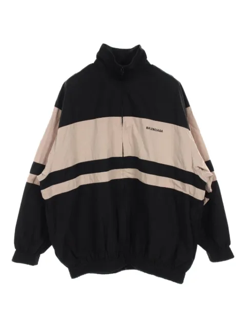 Balenciaga Pre-Owned 2010s striped zipped jacket