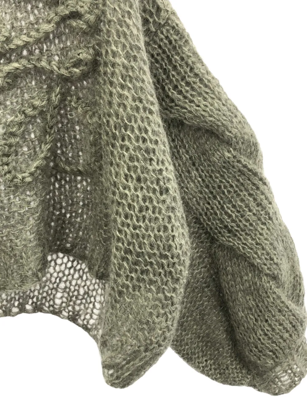 Pre-owned Loewe 2010s Anagram Sweater In Green